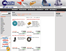 Tablet Screenshot of eshop.hurtik.sk